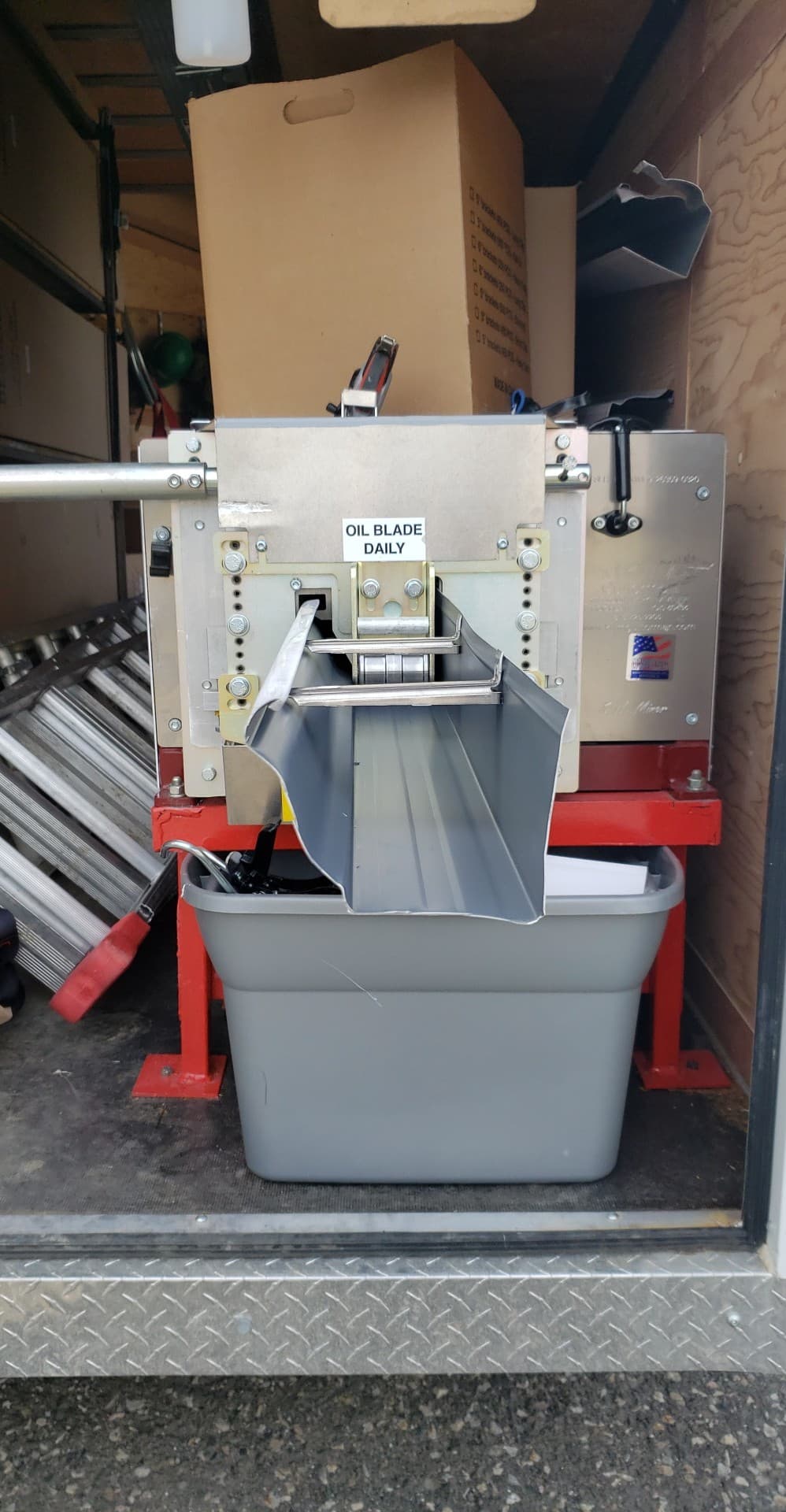 fabrication de gouttières